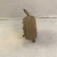 Old Blessing alarm clock gilded metal openwork outline vintage decoration