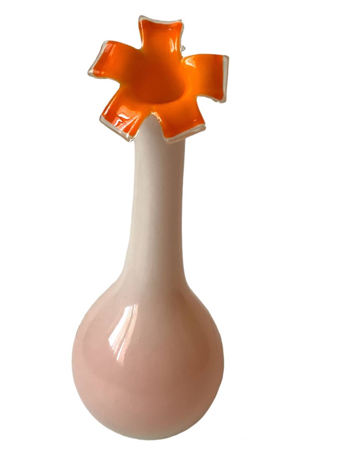 Opaline soliflore vase