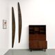 Teak and brass bookshelf designed by Peter Løvig Nielsen, CI.