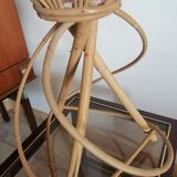 Rest plant rattan wicker 1960 1970