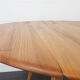 Table à manger ronde avec rallonges pliantes Ercol, années 1960
