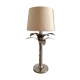 Nickel-plated brass, 70/80s Italy Palm lamp