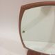 Scandinavian teak freestanding mirror