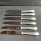 6 table knives – Silver plated – Frionnet François et Cie