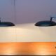 Space Age Boomerang table lamps by Luis Pérez de la Oliva for Fase, set of 2