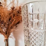Large crystal vase
