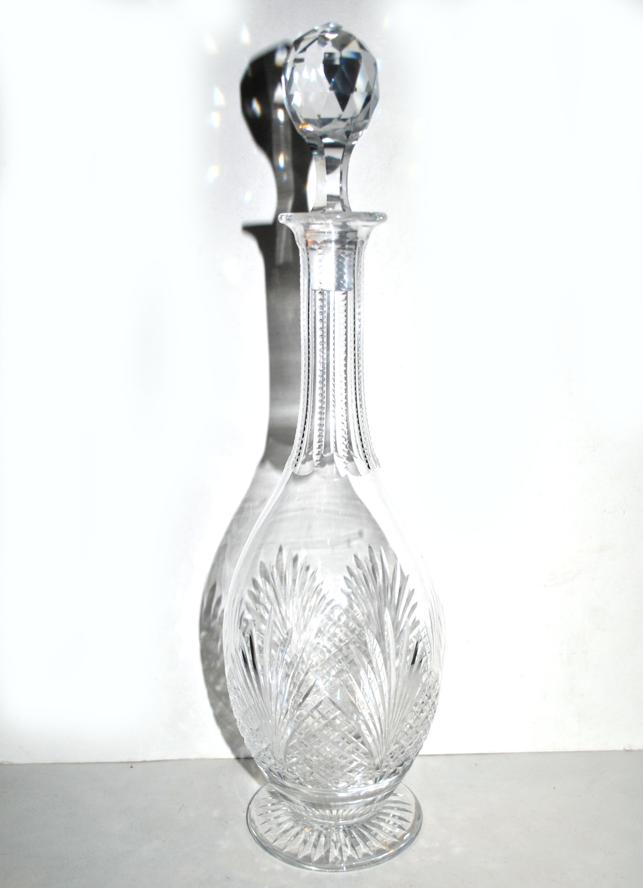 St louis crystal retro carafe, odessa 1930