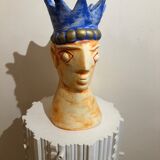 Vase head of a king Saint Clement
