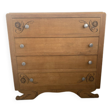 Art Deco chest of drawers