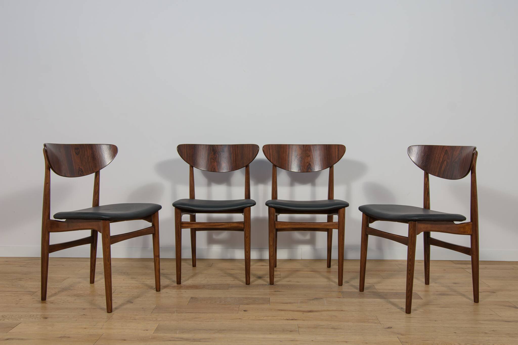 Mid-Century Danish Dining Chairs, 1960s, Set of 4