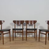 Mid-Century Danish Dining Chairs, 1960s, Set of 4