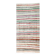 Vintage Turkish Oushak Handmade Cotton Pink Wool Kilim Runner Rug 136x291