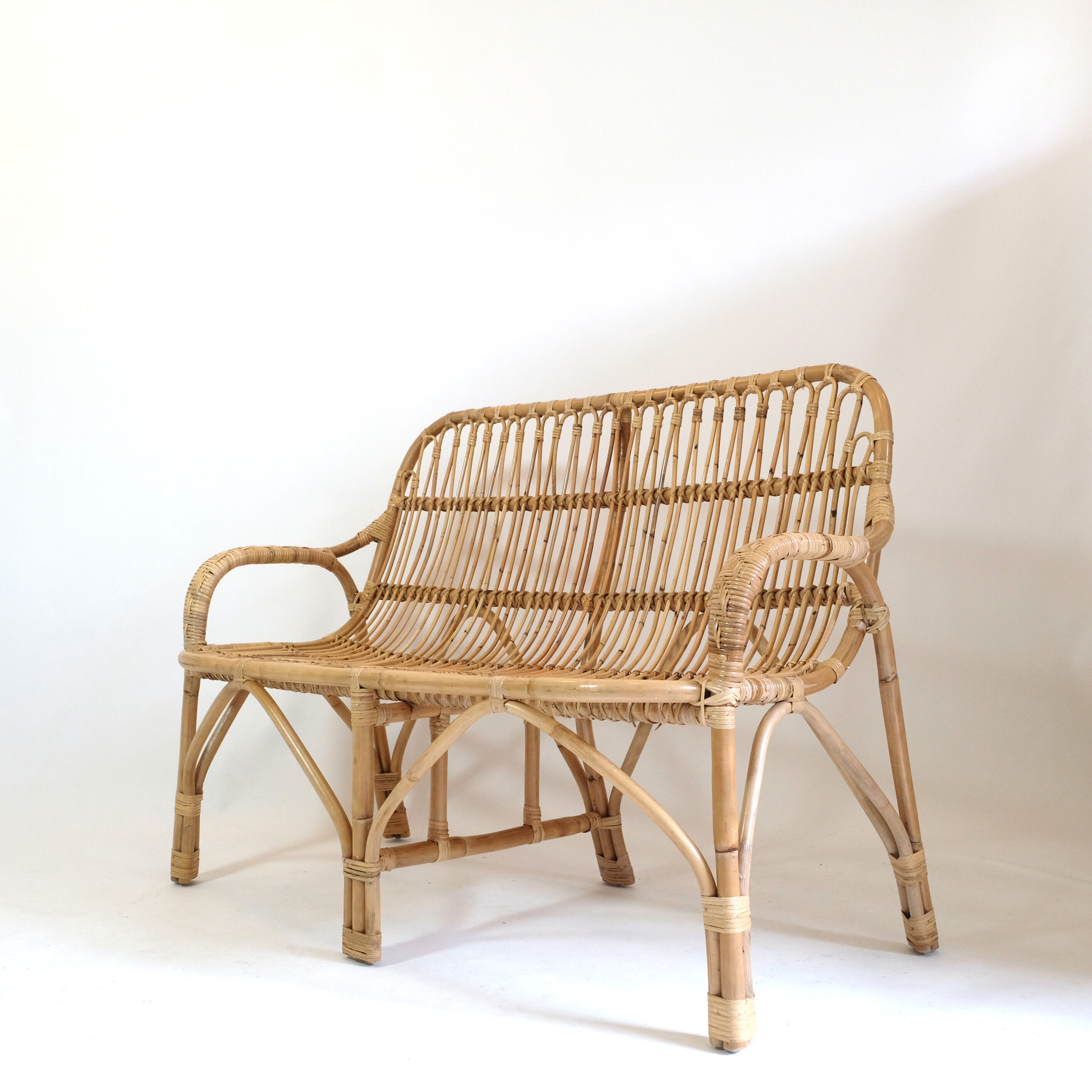 Rattan sofa