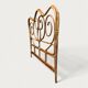 Bamboo and rattan headboard 160cm vintage 1960