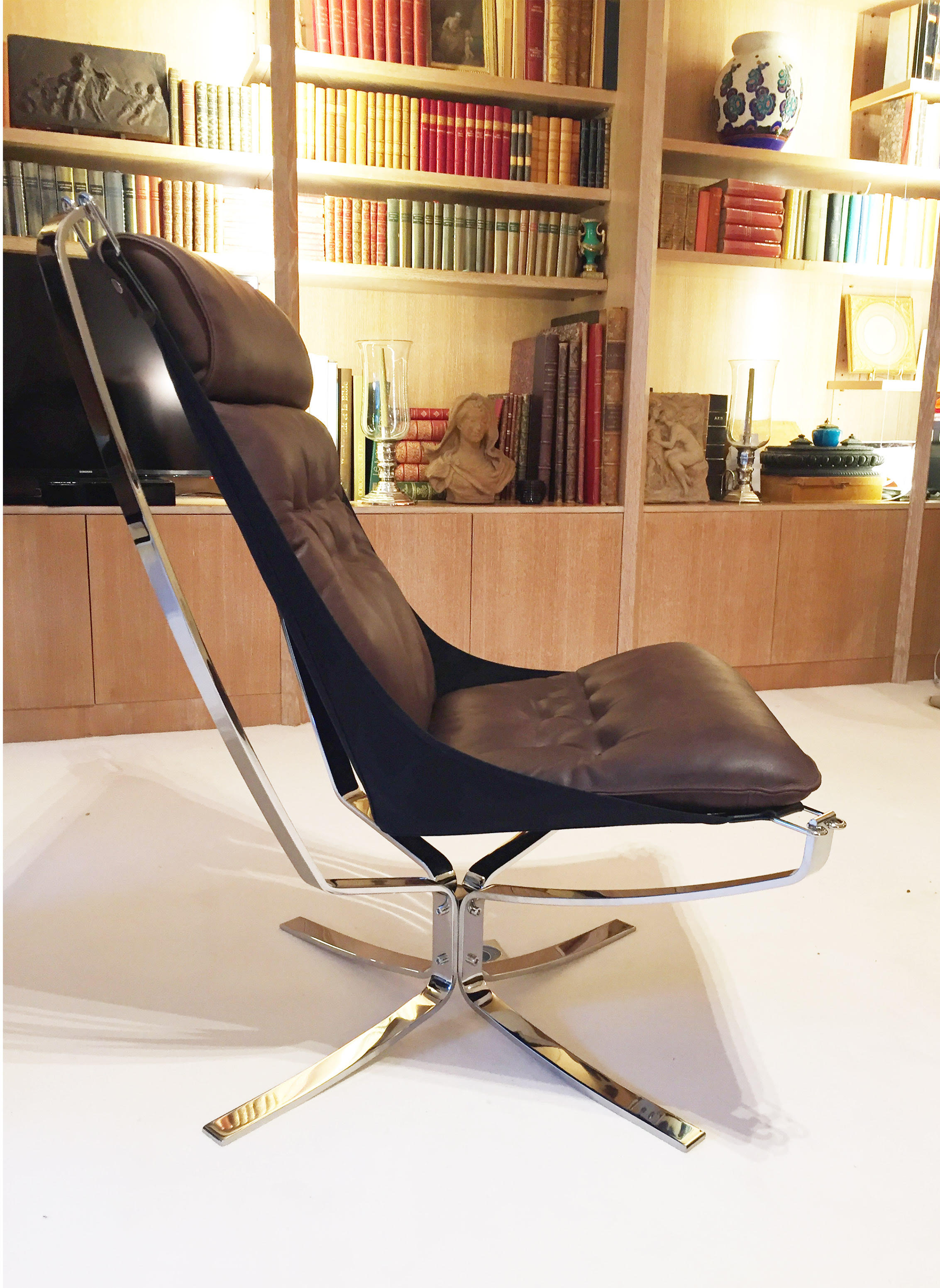 Pair of Facon armchairs by Sigurd Ressell