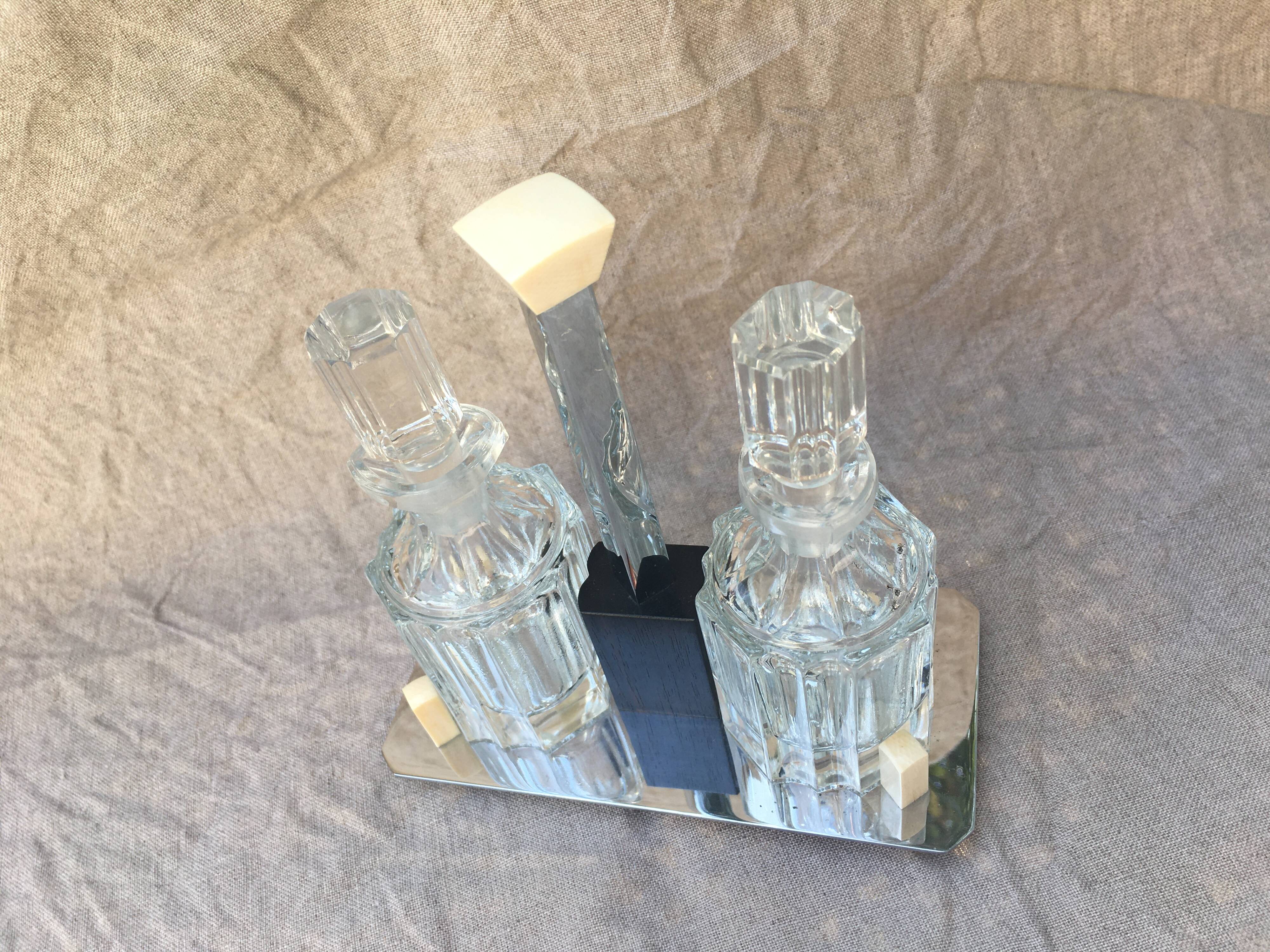 Servant oil vinegar Art Deco