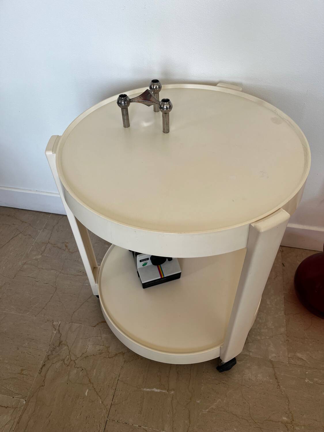 Vintage 70s serving trolley