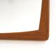 Scandinavian teak mirror, Sweden, 1960, 64cm x 37cm