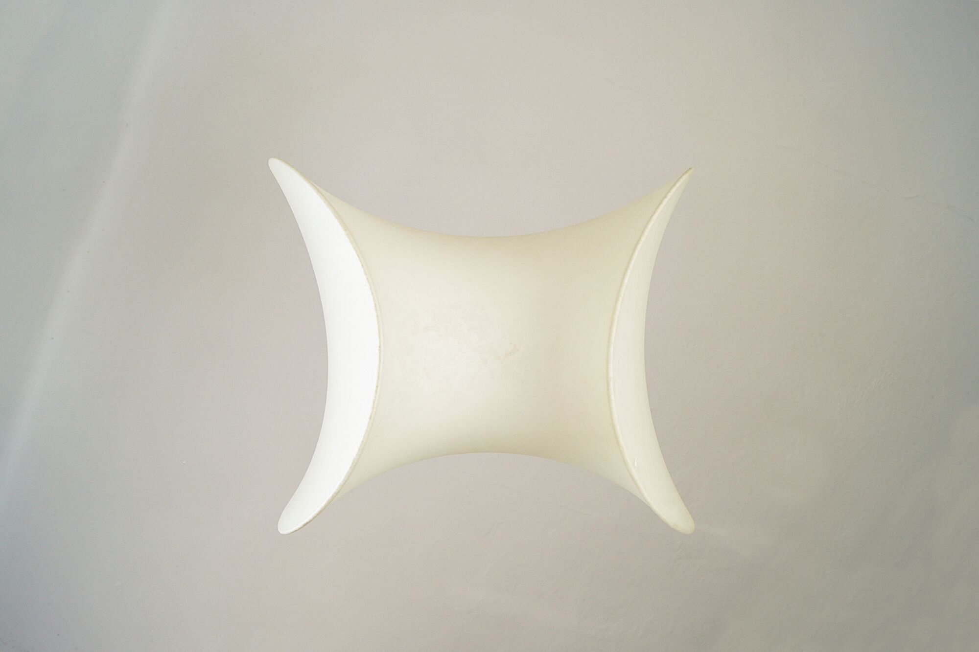 Mid-Century German Cocoon Pendant Lamp from Goldkant Leuchten