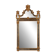 Miroir rococo-vénitien belge du XXe siècle en bois doré