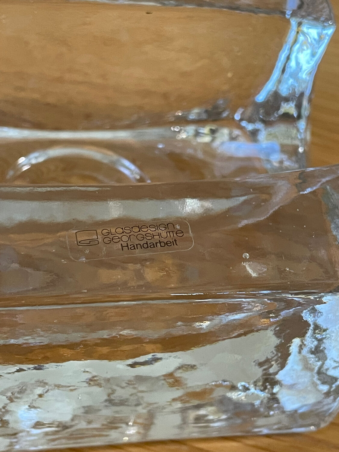 Serving dish or candlestick Georgshütte