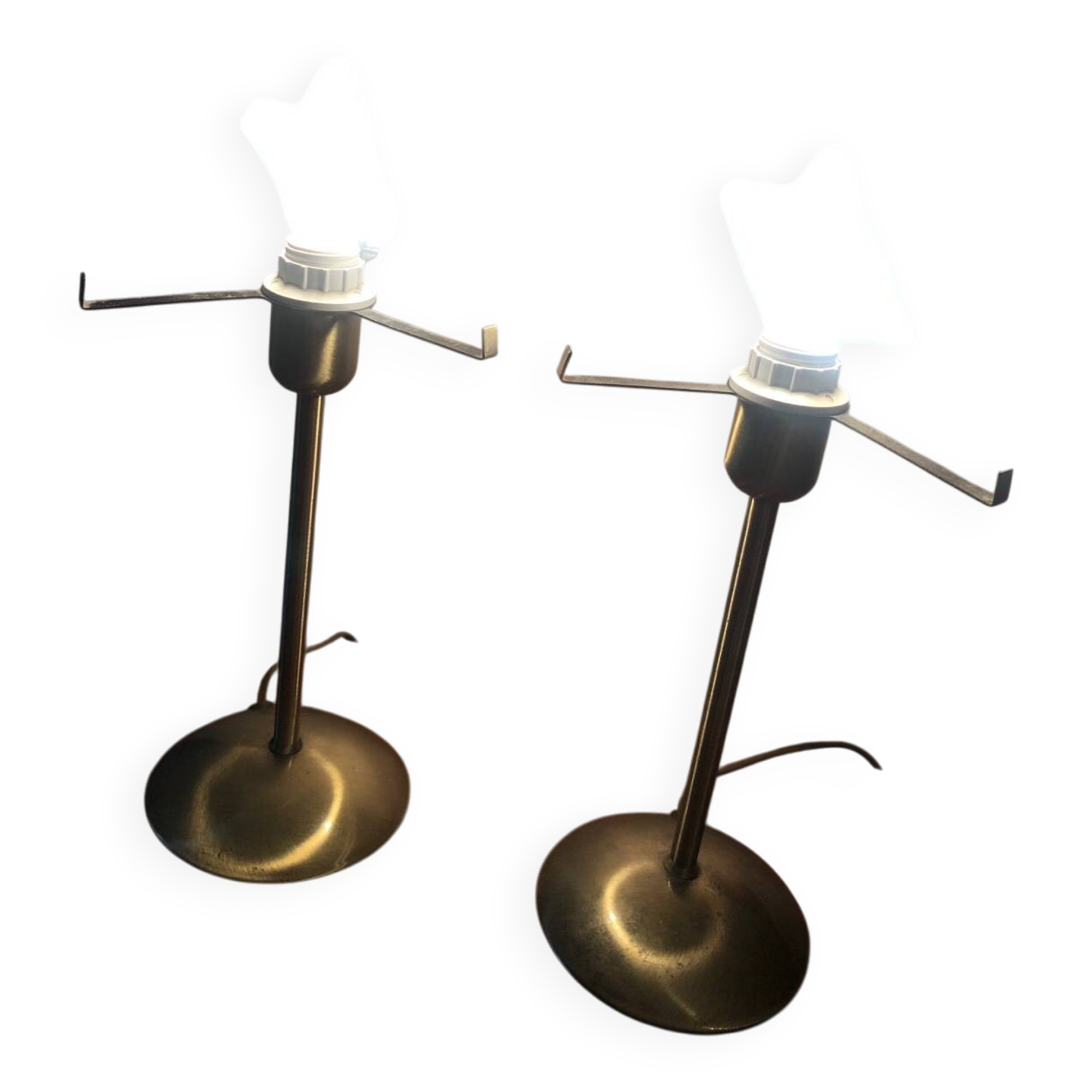 Pair of vintage table lamps Honsel Leuchten