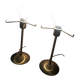 Pair of vintage table lamps Honsel Leuchten