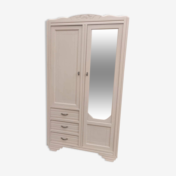 Armoire Art Déco beige