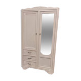 Beige art deco wardrobe