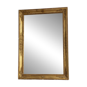 Miroir doré fin 19ème