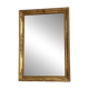 Golden mirror from the late 19th century with decoration. 96x68.