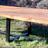 Table, cherry, 12 to 14 people, oak varnish