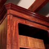 Two-body library in mahogany XIX
