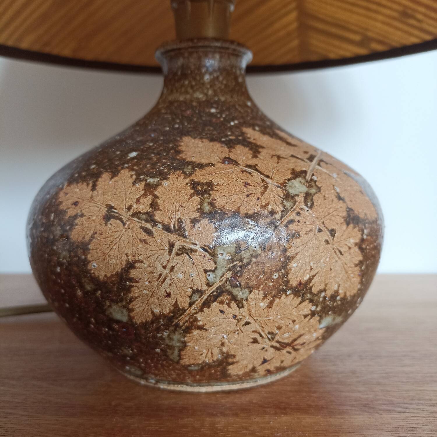 70s ceramic lamp