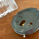 Vintage square glass ceiling