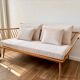 Garden furniture, vintage interior sofa bench