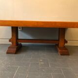 Oak and ceramic coffee table