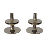 Vintage Nagel candlestick duo