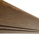 Vintage oak wall rack book shelf 1960s wood minimalist design