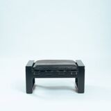 Chaises longues brutalistes avec repos-pieds de Sonja Wasseur, années 1970