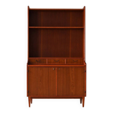 Mahogany bookcase with storage space