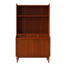 Mahogany bookcase with storage space