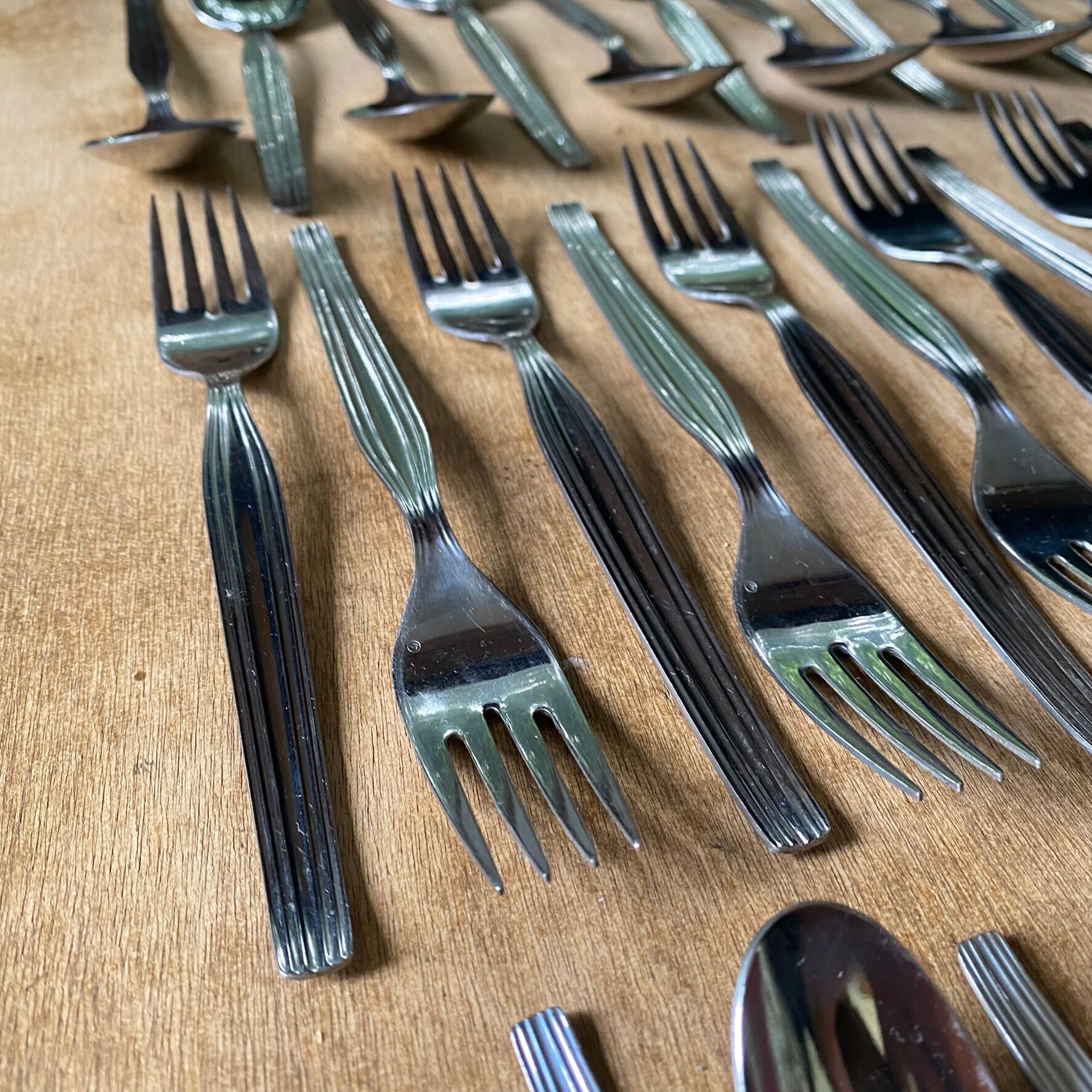 Set de couverts en inox 36 pièces