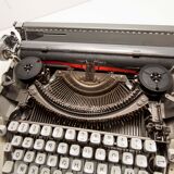 Typewriter Japy Inter with suitcase