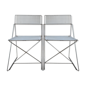 X Line Chairs by Niels Jurgen Haugesen