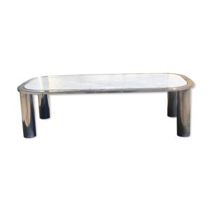 table basse marbre et