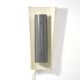 Vintage wall lamp from the 1950s in Mategot style with a perforated diffuser.