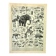 Botanical engraving 1897 A. Millot - Paleontology 2, prehistory