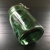 Old green jar