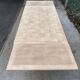 Art Deco extendable monastery table renovated in raw oak 265cm